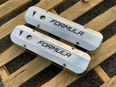 fabricated aluminum pontiac valve covers|pontiac 455 tall valve covers.